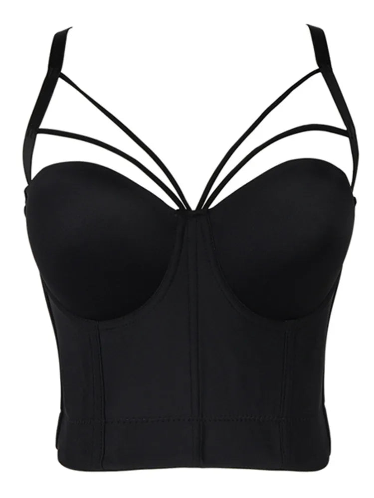 5 Colors Women's Sexy Designer Summer V-Neck Cotton Camisole Tops - Nude, Black, White, Red, Pink - Ladies Crop Tops for Beach, Party & Casual Wear