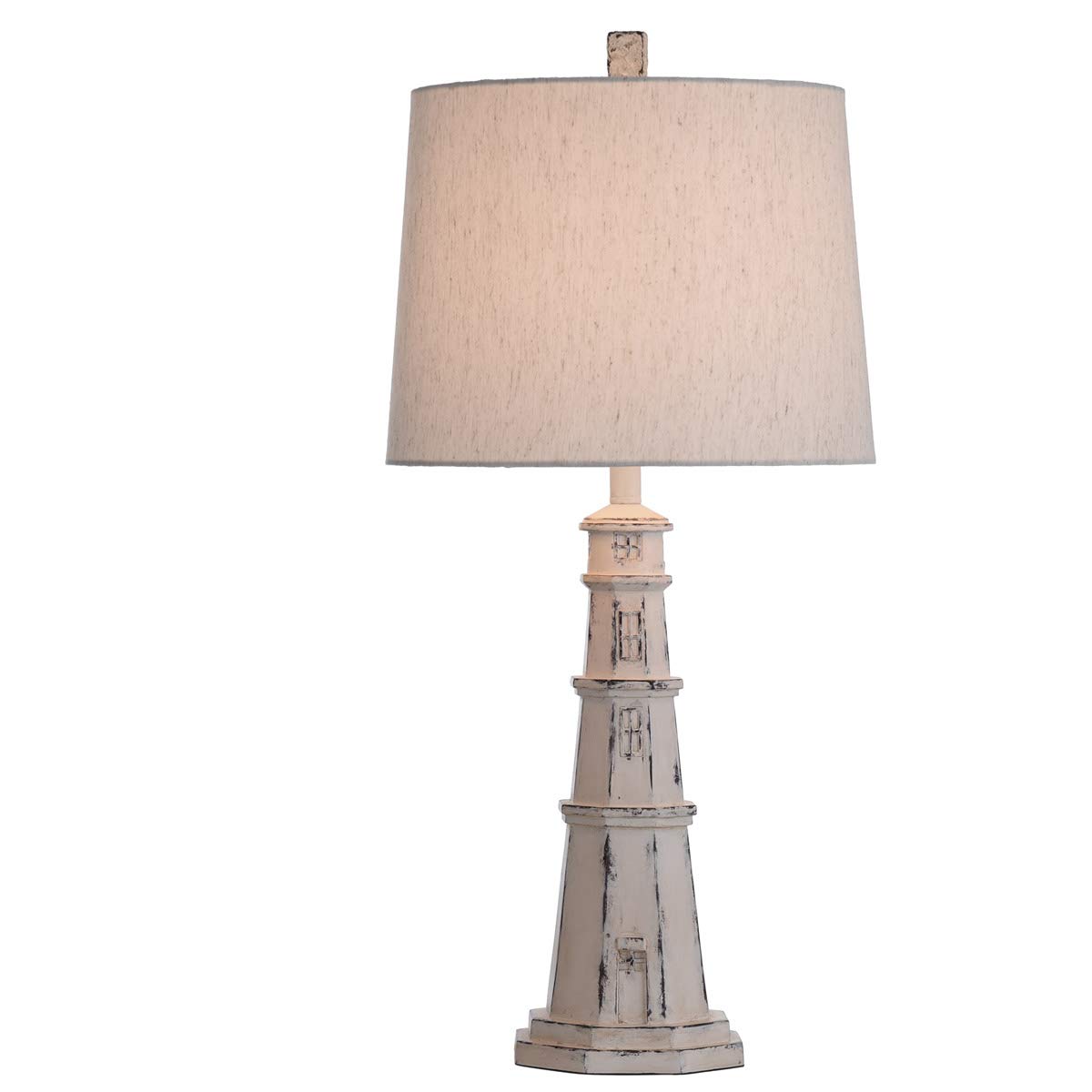 Berwyn One Light Table Lamp with Tapered Drum Shade - Modern Bedside Lighting for Bedroom, Living Room & Office