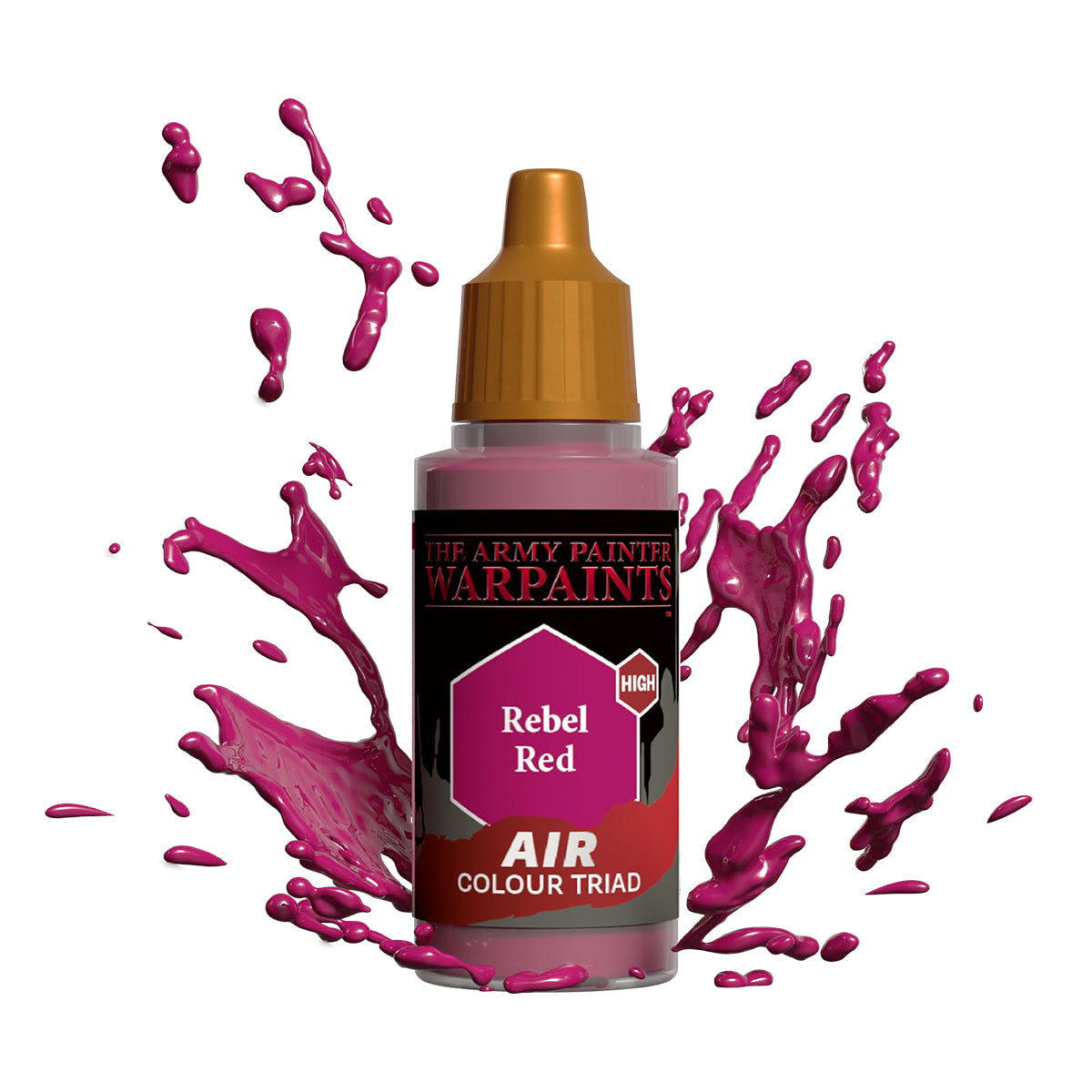 Rebel Red Airbrush Paint - High-Quality Professional Makeup for Cosplay, Halloween & SFX - Perfect for Face & Body Art