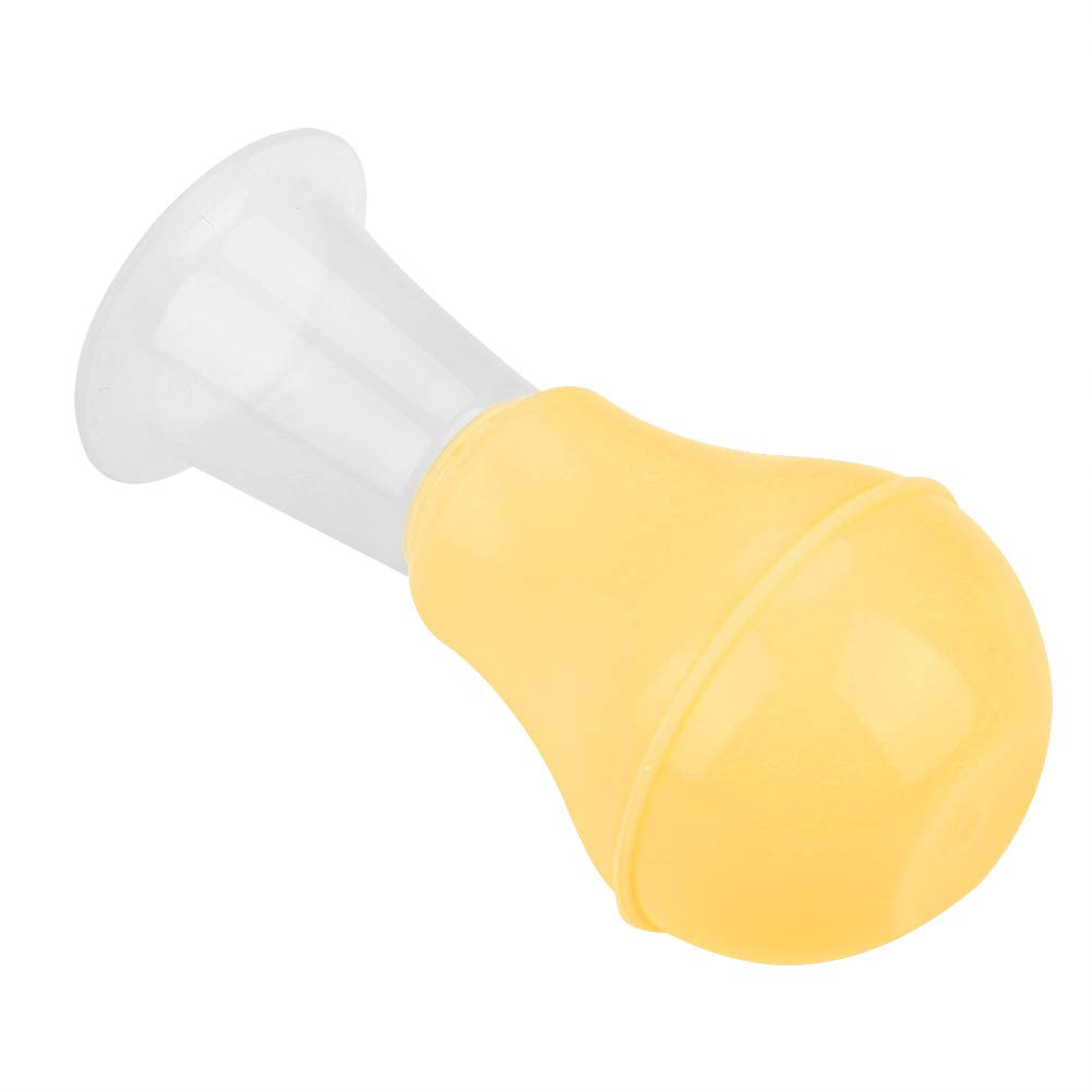 BTIHCEUOT Nipple Puller for Breastfeeding - Lightweight Heat Cups for Nursing Mothers & Pregnant Women (Yellow) | Perfect for Pain Relief & Milk Stimulation During Breastfeeding