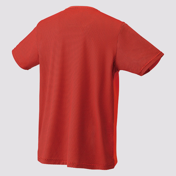 Yonex 10278 Men's Performance Tennis & Badminton Crew Shirt - Moisture Wicking Athletic Top for Training & Match Play