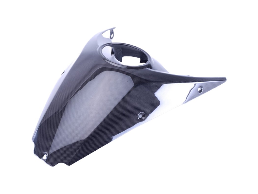 Premium Carbon Fiber Tank Cover for KTM 1290 Super Adventure (2015) - CBKT-SA1290-TKC - Lightweight & Durable Motorcycle Accessory for Off-Road Protection & Style Enhancement