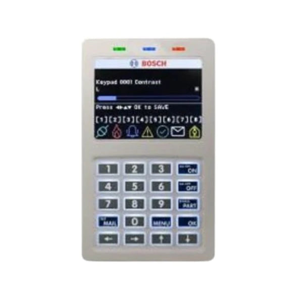 Bosch Solution 6000 Wireless Home Alarm Security System Kit with 2 IP Tritech Detectors & Remote Controls - Perfect for House, Apartment & Business Protection