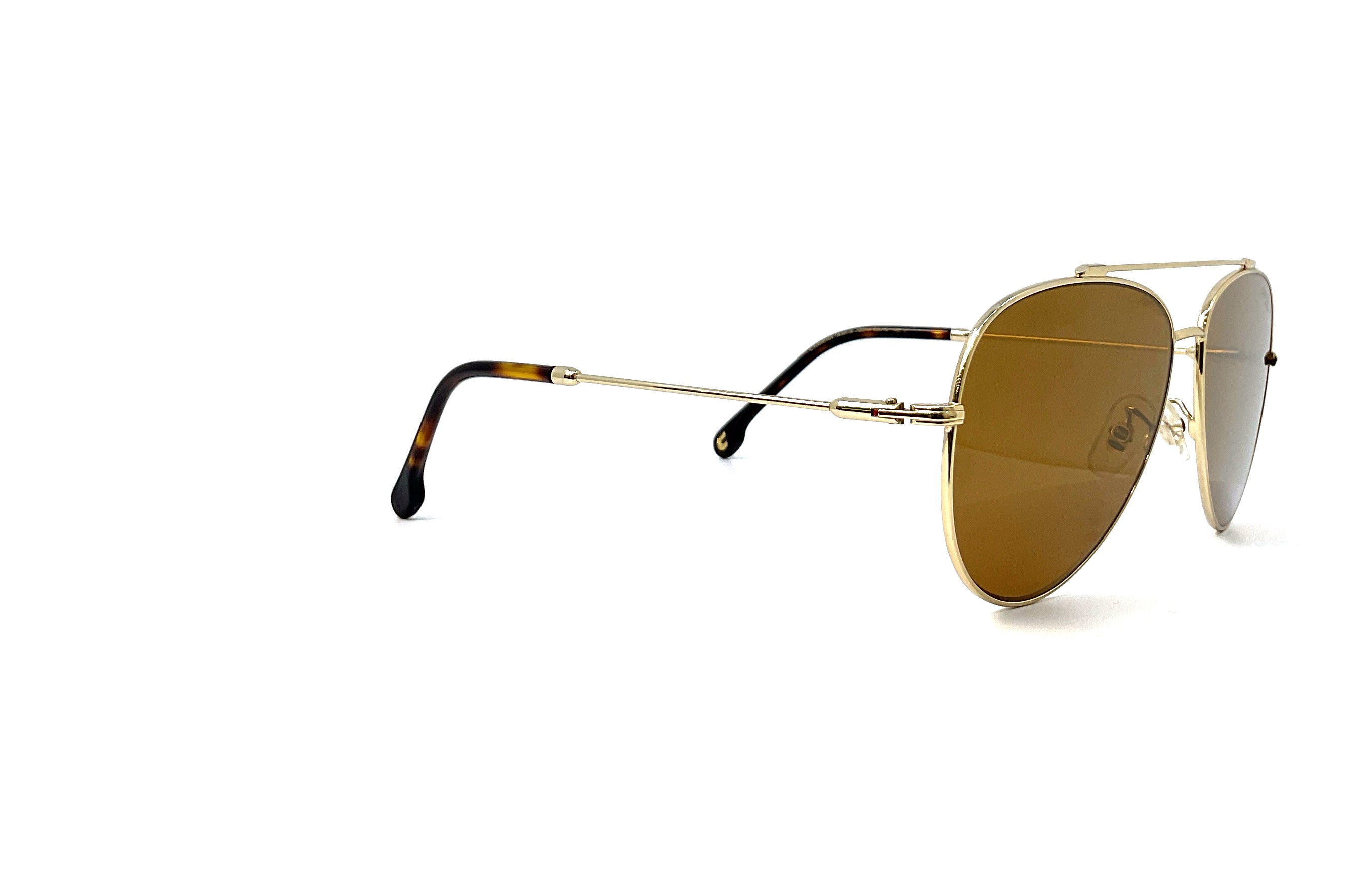 Carrera 183/F/S Gold Sunglasses - Polarized Aviator Sunglasses for Men & Women - UV Protection for Driving, Outdoor & Fashion Use