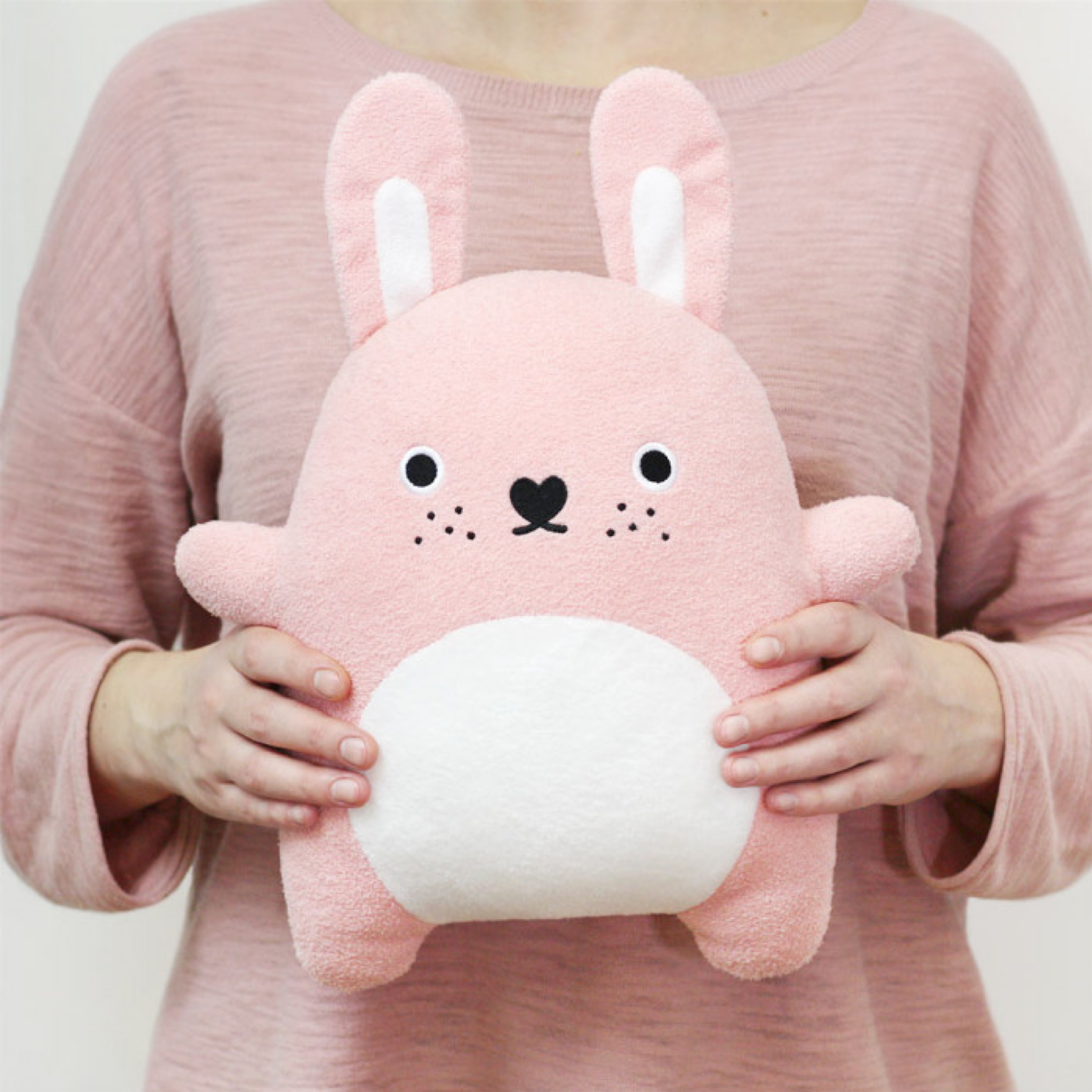 Pink Rabbit Plush Toy - Soft Stuffed Animal for Kids, Girls & Boys | Cute Bunny Gift for Birthday, Easter, Valentine's Day | Perfect for Nursery Decor, Cuddling & Playtime
