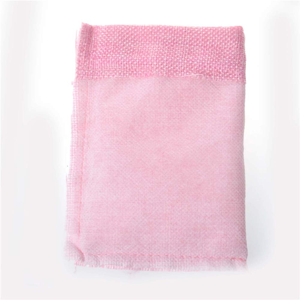 30 Pack Pink Burlap Drawstring Bags 4 x 5.5 Inch - Small Gift Bags for Jewelry, Wedding Favors, Party Favors & DIY Crafts - Perfect for Bridal Shower, Baby Shower, Christmas Gifts and Handmade Crafts