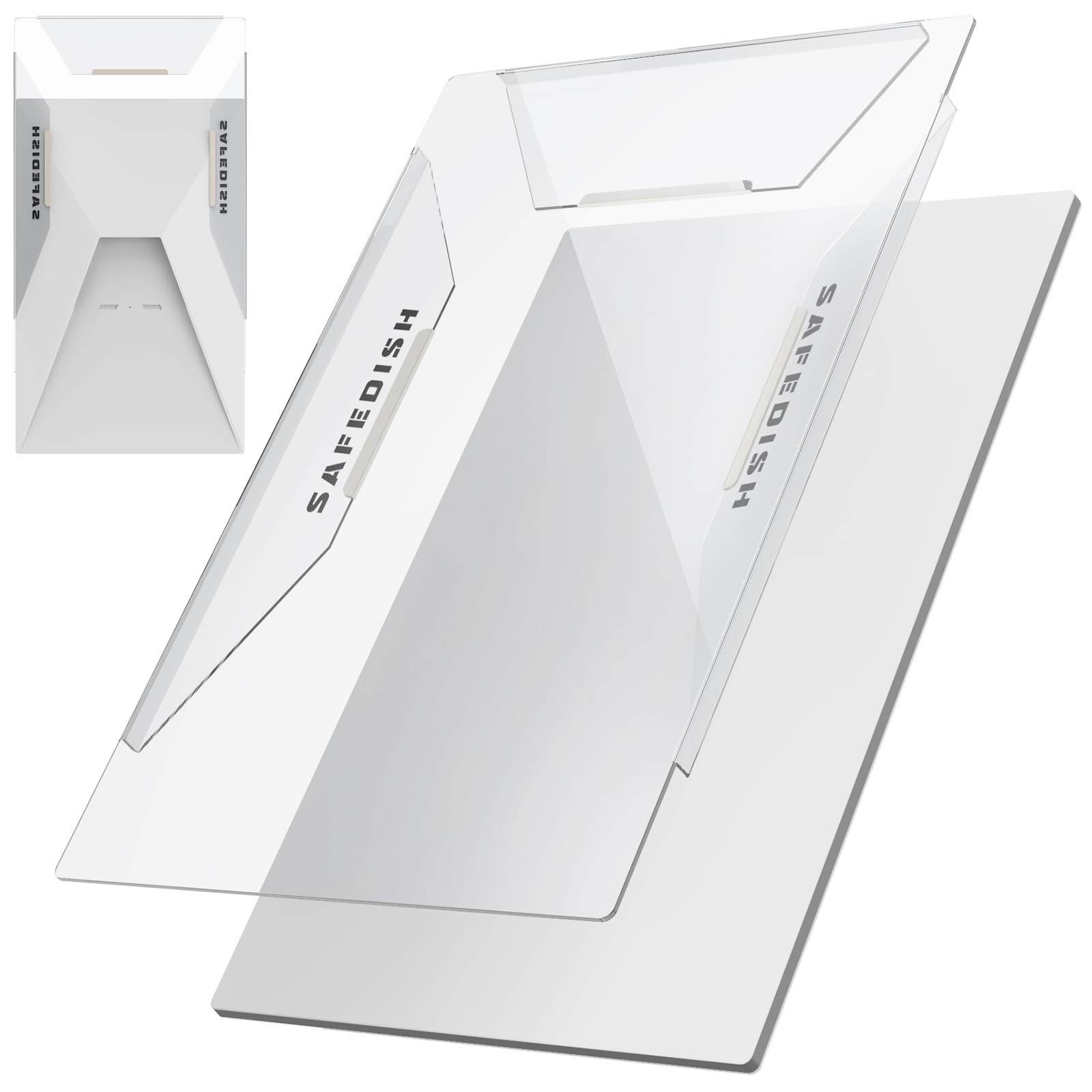 Starlink Gen3 Dish Cover - Heavy Duty Polycarbonate Hail Protector for Starlink V4, UV Resistant & Weatherproof Satellite Dish Guard - Perfect for Extreme Weather Protection in Rural Areas, Farms & Off-Grid Locations