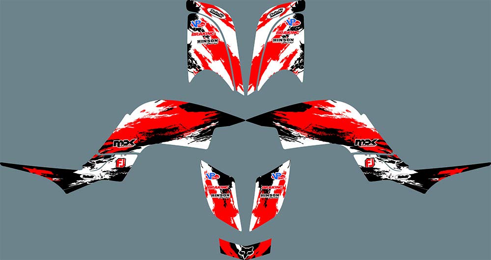 Yamaha Raptor 660 ATV Stickers Decals Graphics Kit - Durable Vinyl Off-Road Decals for Customization & Protection | Perfect for Trail Riding, Mudding & ATV Racing