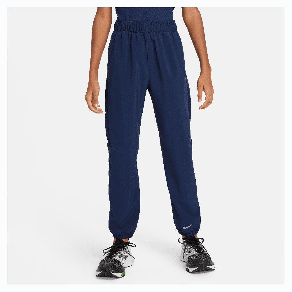 Boys' Dri-FIT Multi-Pocket Tennis Pants - Lightweight Quick-Dry Athletic Pants for Tennis, Running & Outdoor Sports