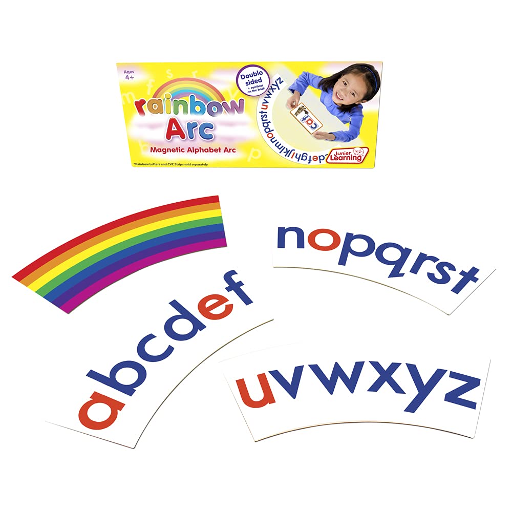 Junior Learning Alphabet Arc - Educational Phonics Games for Kids, Letter Recognition & Spelling Activities - Perfect for Classroom & Homeschool Learning