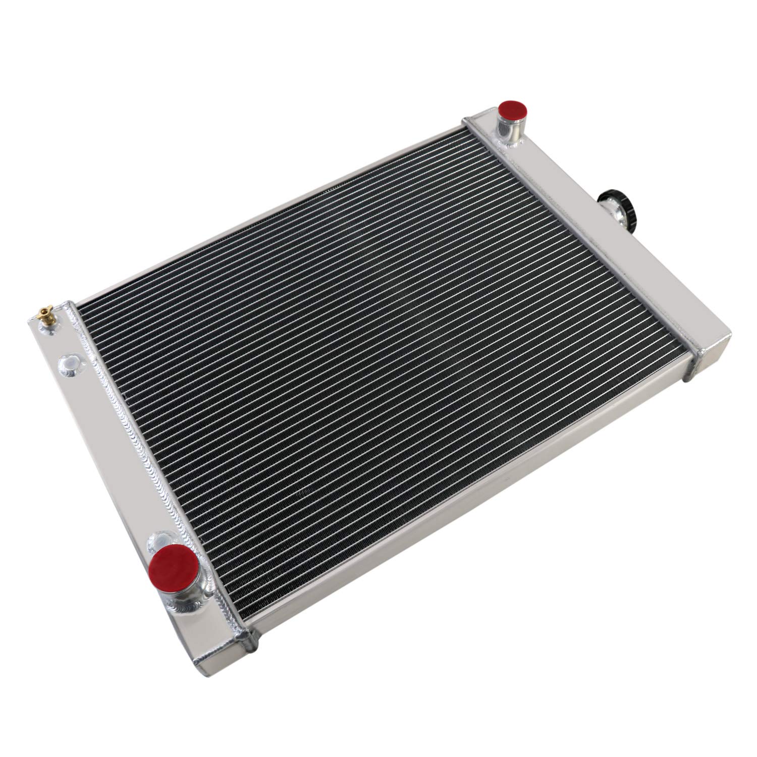 Aluminum 3-Row Radiator for 1930-1950 Chevy/GMC Medium Nose Cars & Hot Rod Trucks - High-Performance Cooling Upgrade for Classic Car Restoration & Custom Builds