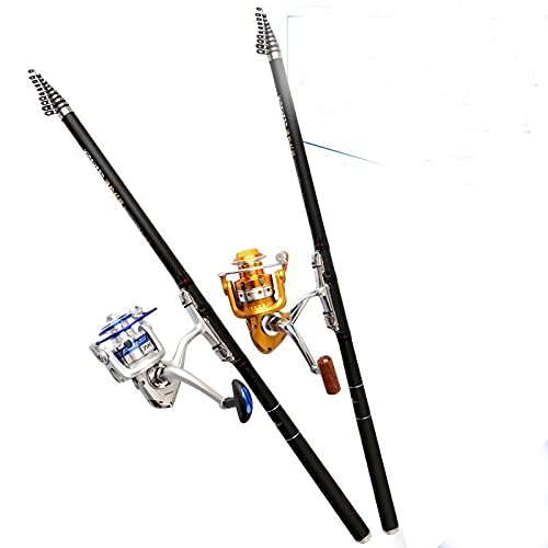 Premium Carbon Fiber Telescopic Fishing Rod - 6.3m Ultralight Portable Travel Spinning Rod for Rock, Boat & Sea Fishing | Carp Feeder & Saltwater Use | Perfect for Travel, Camping & Outdoor Adventures