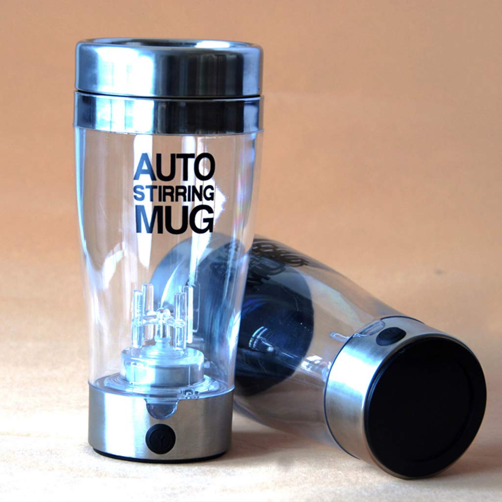400ml Electric Protein Shaker Cup - Auto Mixing Bottle for Protein Shakes, Smoothies & Juices with Storage Lid | Perfect for Gym, Workout & Post-Training Recovery