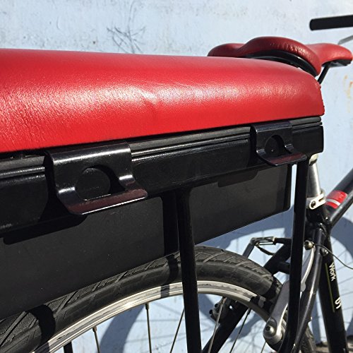 Heavy Duty Black Pannier Hooks for Bicycles - Secure Bike Bag Attachment for Commuting, Cycling & Outdoor Adventures
