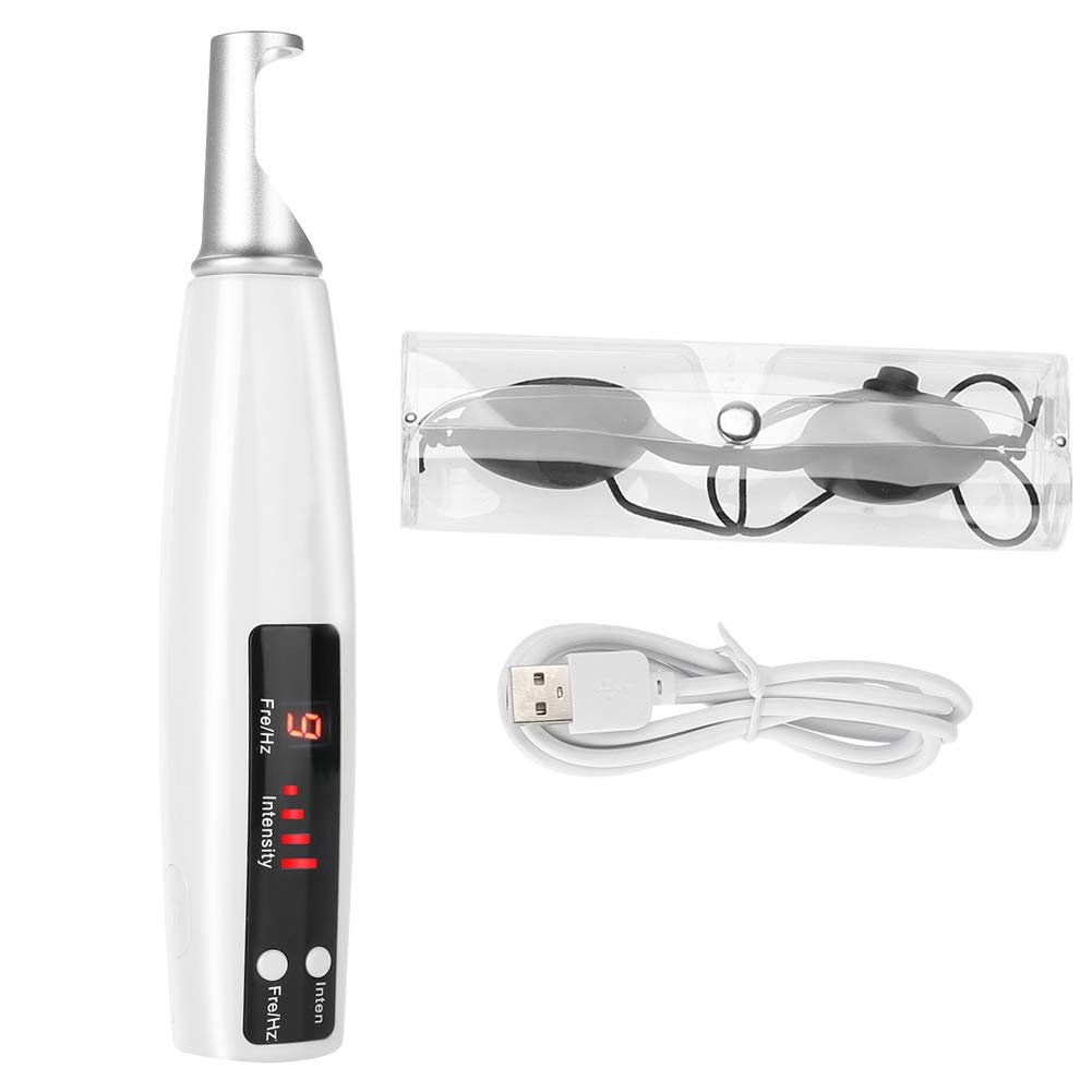 Professional Picosecond Tattoo Removal Pen - Freckle, Mole & Brown Spot Remover with LCD Display & Rechargeable Battery - Perfect for Home & Salon Tattoo Removal, Skin Rejuvenation & Beauty Treatments