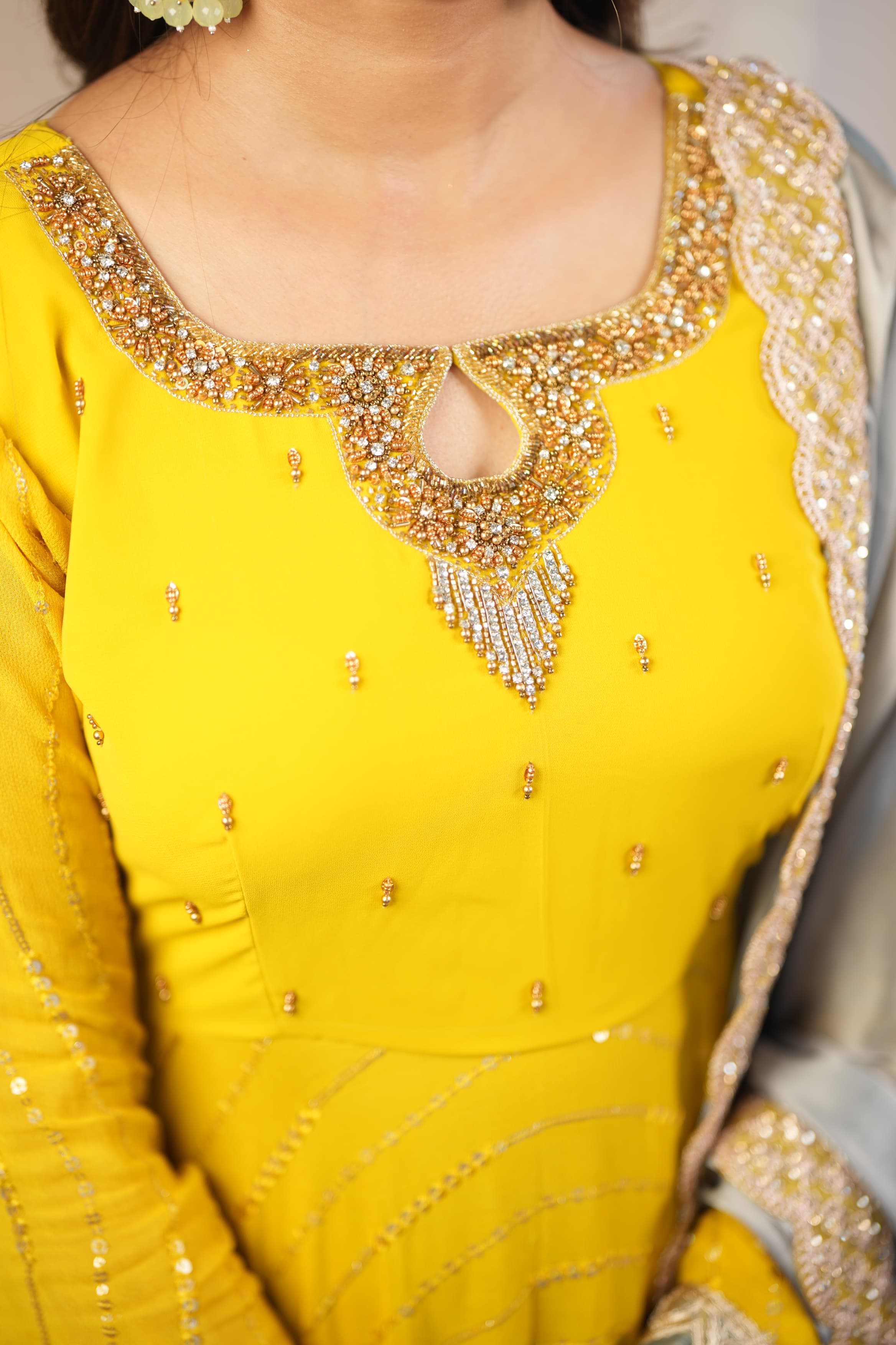 Raha Premium Designer Anarkali Dress for Women - Elegant Pakistani/Indian Party Wear - Perfect for Weddings, Festivals & Special Occasions