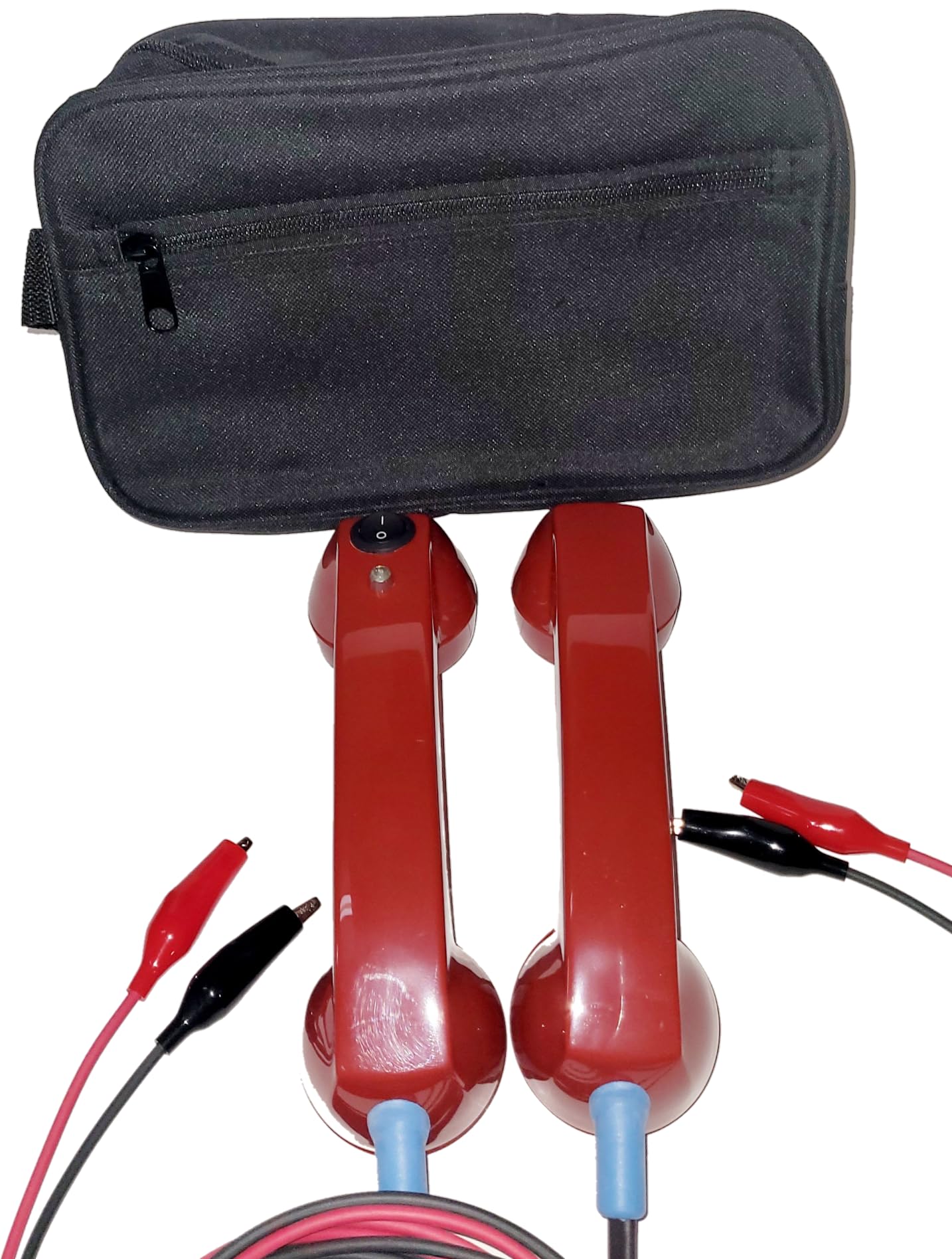 Richway Continuity Loop Phone Set™ - Crimson Red for Continuity Testing | Professional Electrical Testing Equipment | Perfect for Electricians, Technicians & DIY Home Repairs