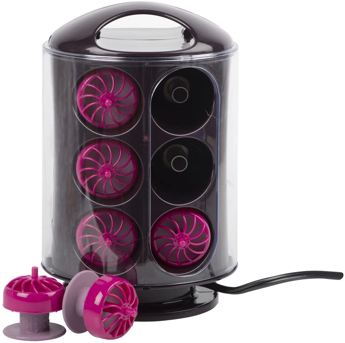 CONAIR 12-Piece Secret Curl Hair Setter HS63C - Professional Hair Curling Kit for Salon-Quality Waves & Curls at Home - Perfect for Weddings, Parties & Everyday Styling