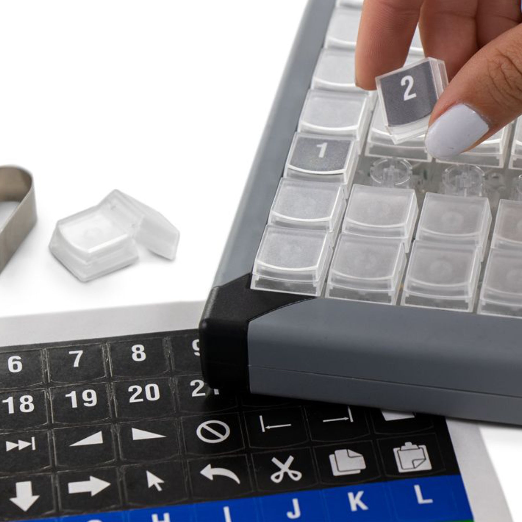 XK 80 Fully Programmable Mechanical Keyboard - Customizable X Keypad for Gaming & Coding | Perfect for Esports, Programming & Office Work