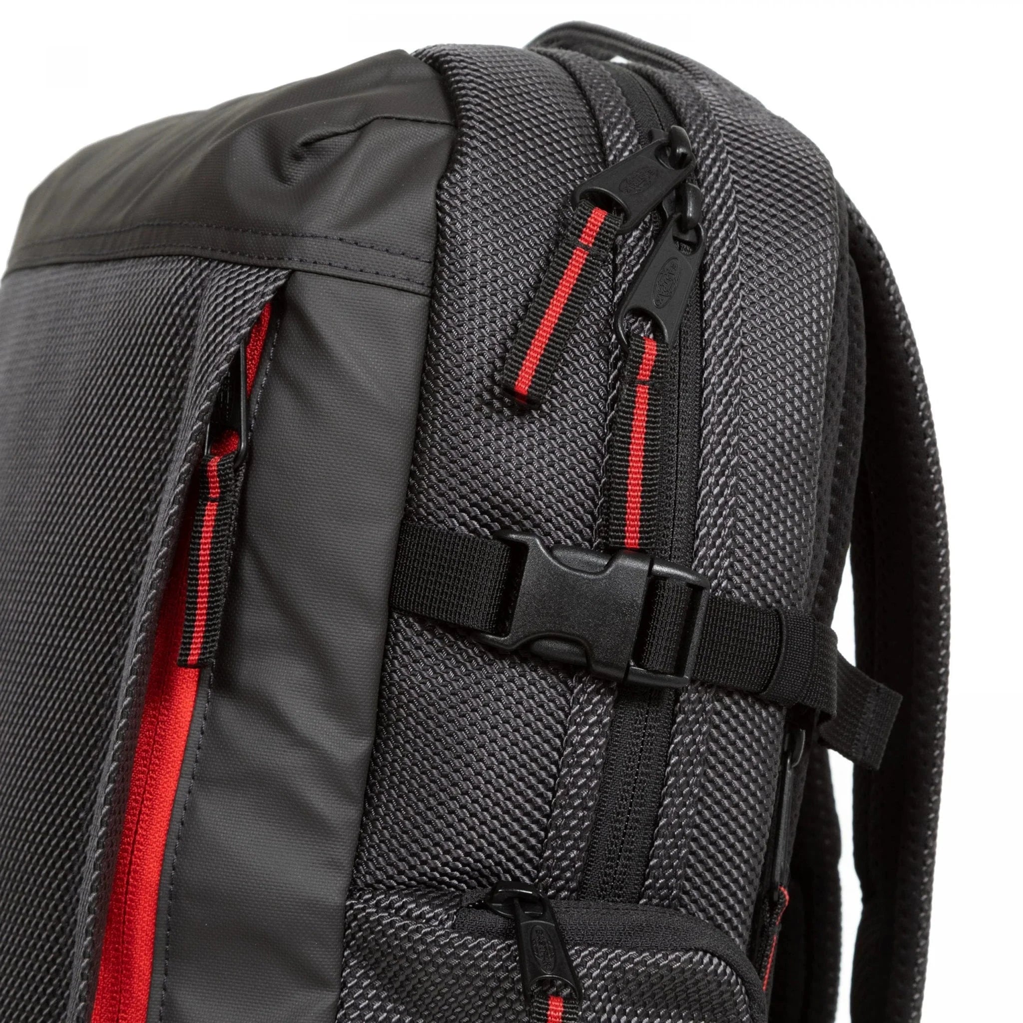 Eastpak Tecum M CNNCT Backpack - Lightweight Laptop Backpack for School & Travel, Water-Resistant, Grey Accent | Perfect for College Students & Commuters