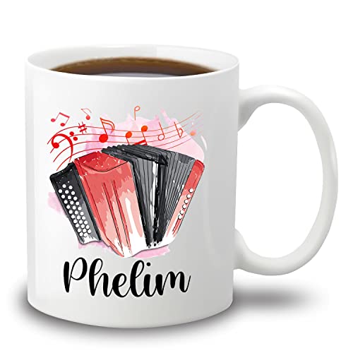 Accordion White Mug