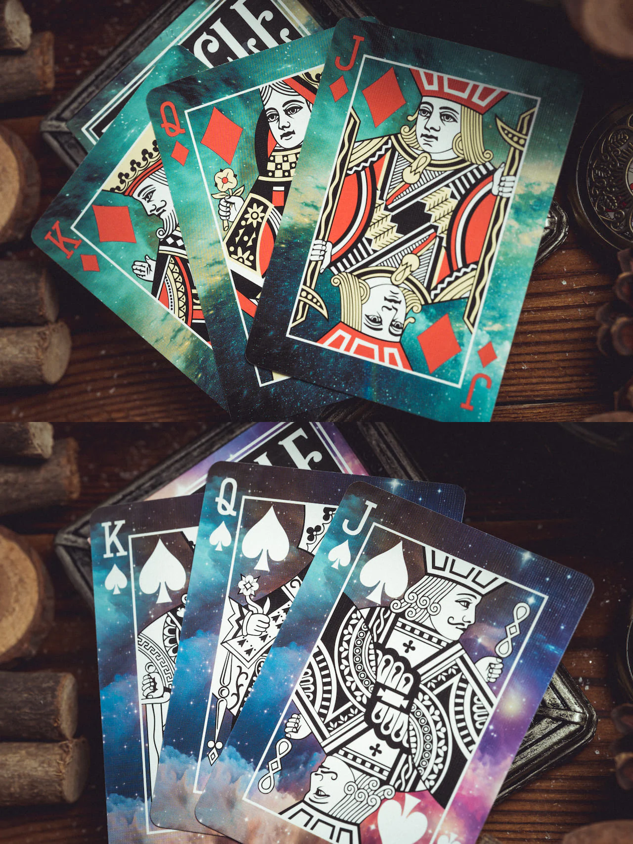 Bicycle Constellation Playing Cards - Unique Starry Night Design for Magic Tricks, Card Games & Collectibles | Perfect for Poker Nights, Gifts & Astronomy Enthusiasts