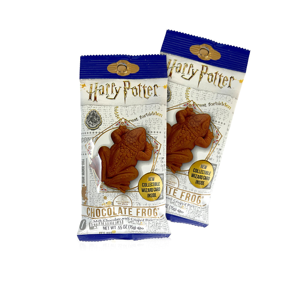 Jelly Belly Harry Potter Chocolate Frog Candy - 24 Count Case | Perfect for Movie Nights, Birthday Parties & Halloween Treats