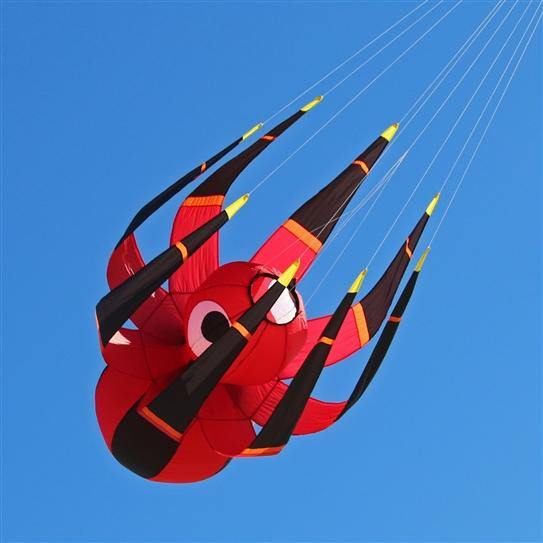 Colorful Flying Spider Kite with 100ft String - Outdoor Fun for Kids & Adults - Perfect for Beach, Park, and Backyard Play