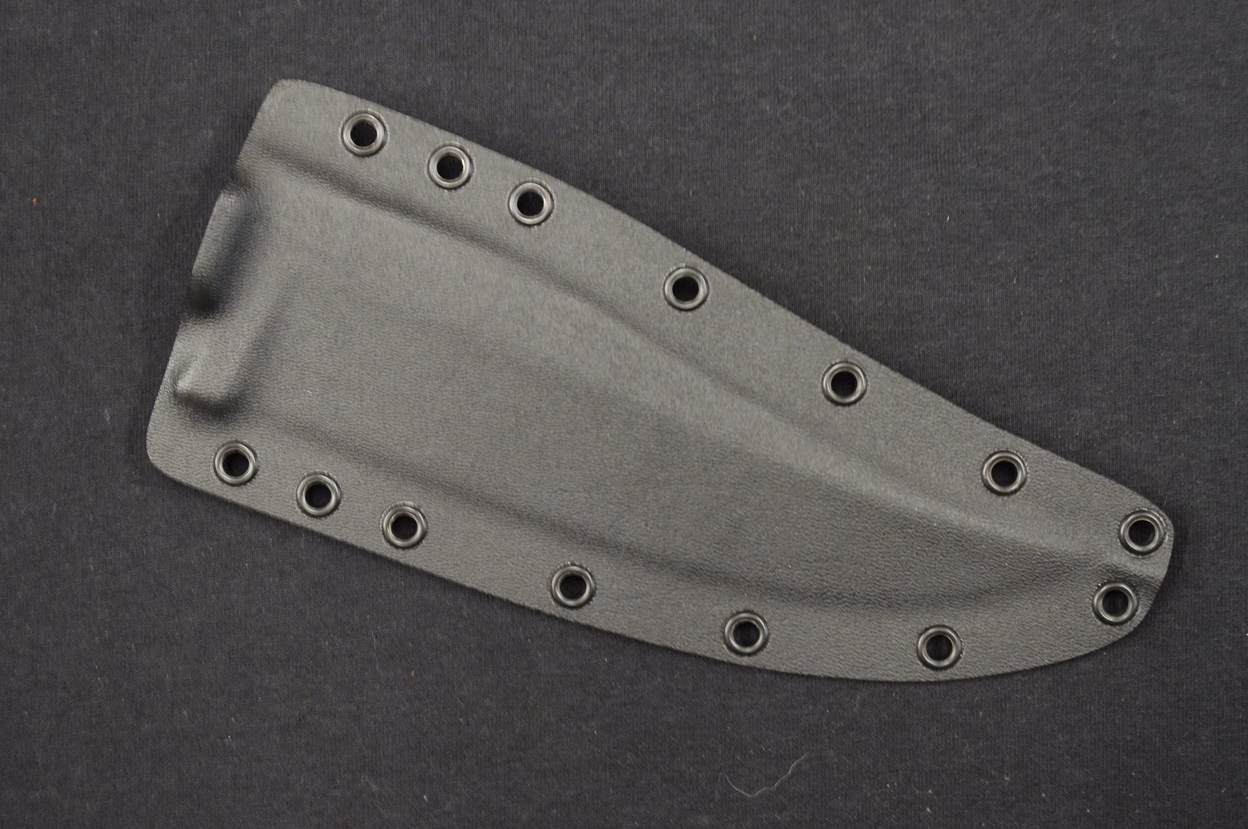 TOPS Knives Prather War Bowie Fixed Blade Knife with Black Kydex Sheath - Hunting, Camping, Survival & Outdoor Activities