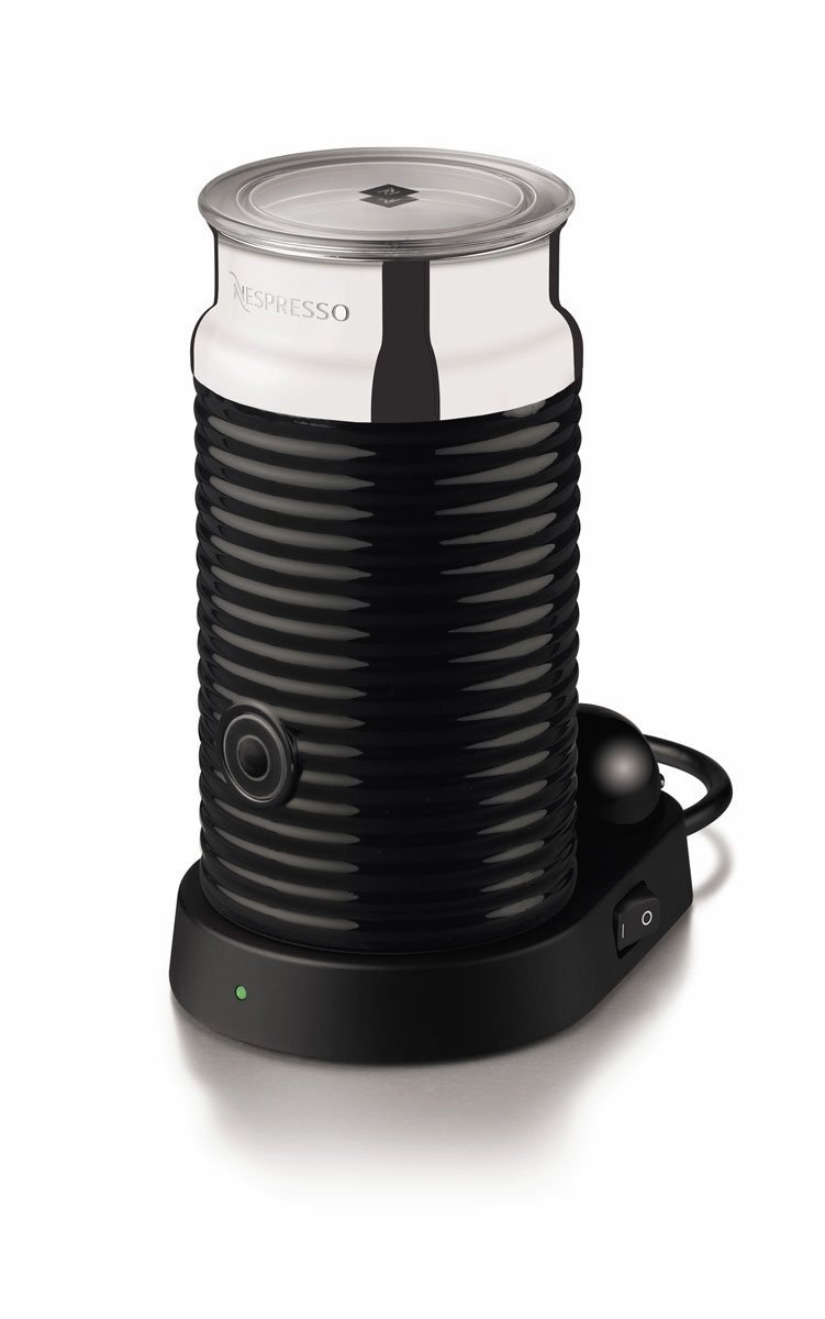 Nespresso 3194-US-BK Aeroccino 4 Milk Frother - Automatic Electric Milk Frother for Coffee, Latte & Cappuccino - Perfect for Home, Office & Coffee Shops