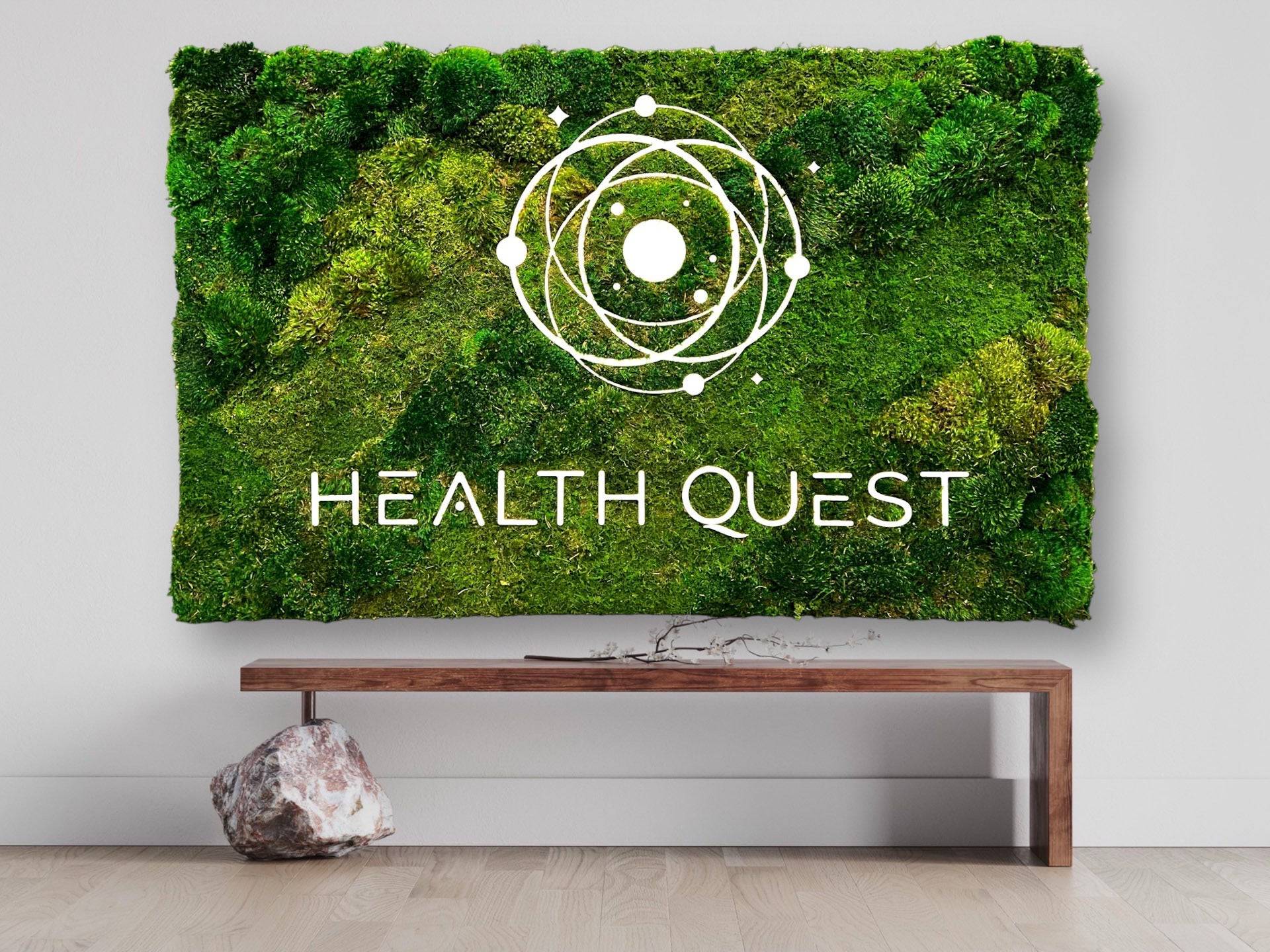 Preserved Forest Moss Logos & Signage - Natural Eco-Friendly Decor for Home, Office & Events | Perfect for Wall Art, Wedding Centerpieces & Rustic Displays