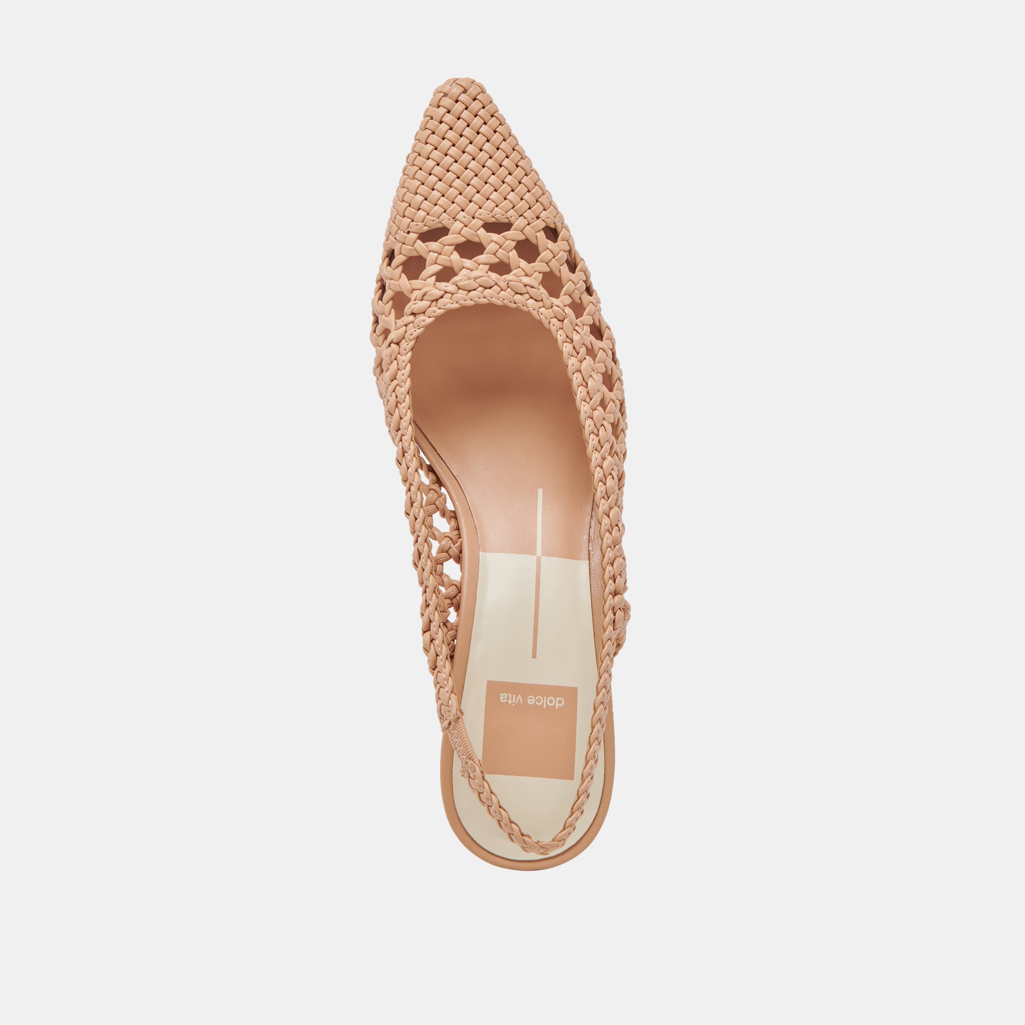 OLYMPA Women's High Heels - Stylish Woven Stella Cafe Sandals for Summer Outfits & Beach Weddings