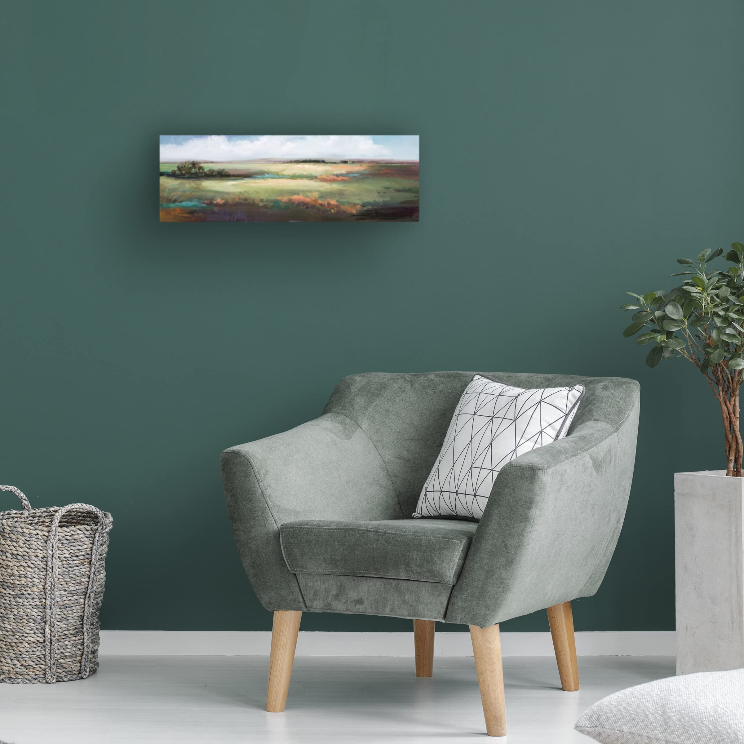Trademark Fine Art 'A Day To Be Lazy' Canvas Wall Art Print by Karen Hale - Perfect for Living Room, Bedroom & Office Decor