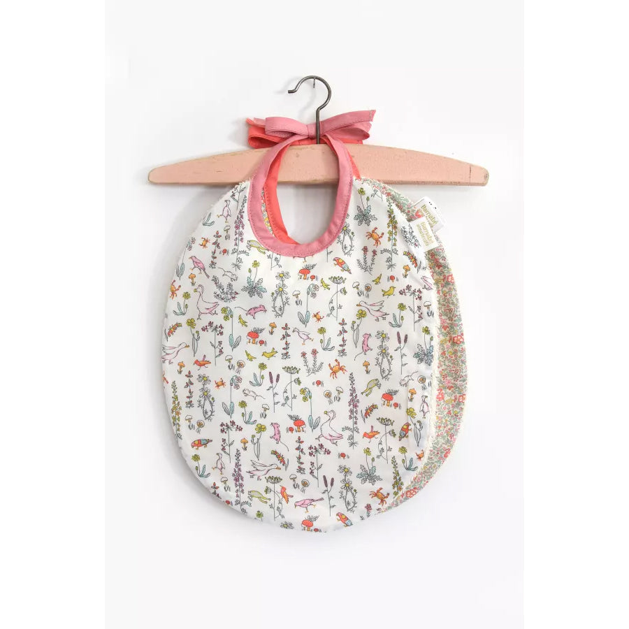 Barnabe Loves Coffee Celestial Blue Bib 22 x 29 cm - Perfect for Baby Feeding, Mealtime Protection & Photo Shoots