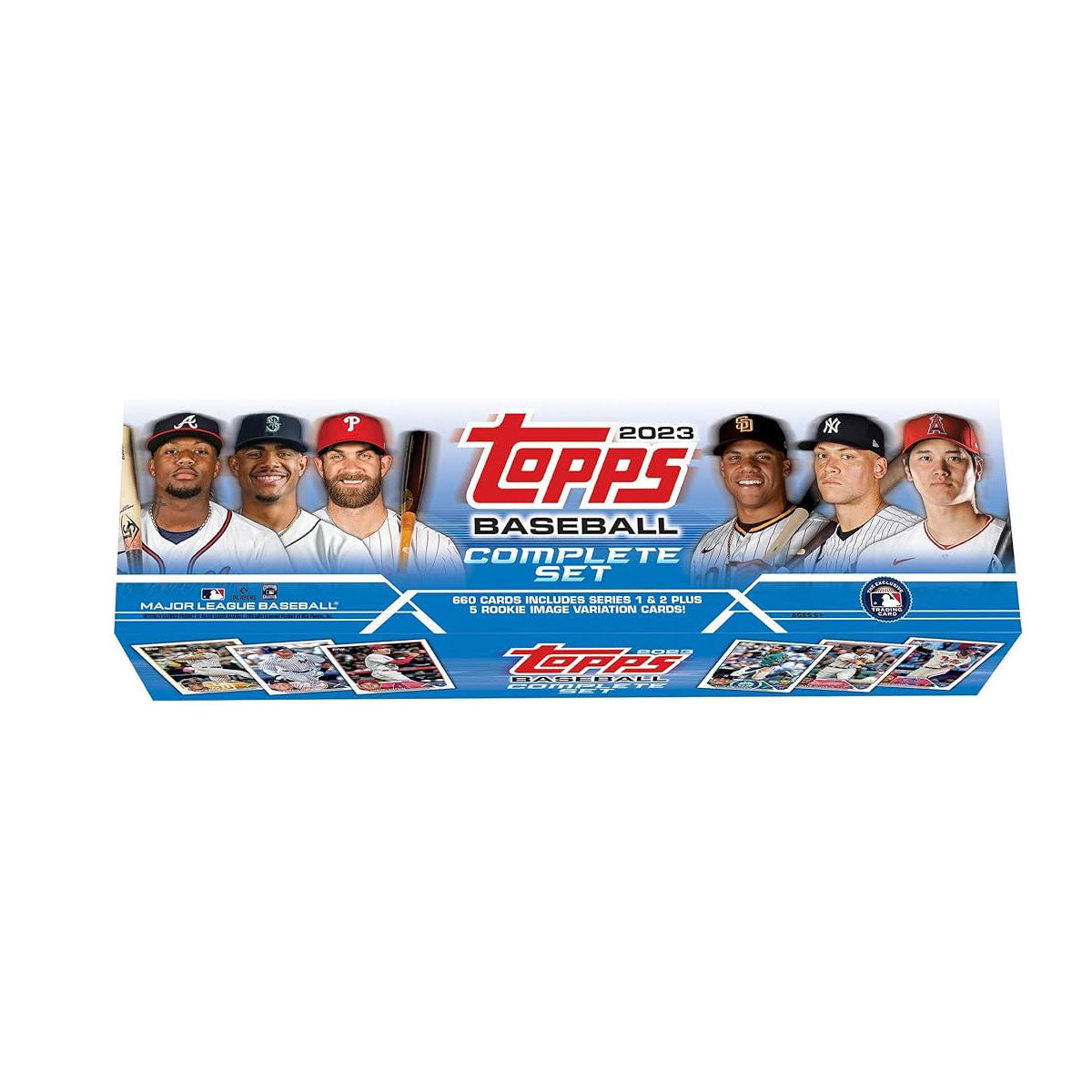 2023 Topps Complete Baseball Card Collection - MLB Trading Cards Set for Collectors & Fans - Perfect for Gifts, Display, and Fantasy Sports