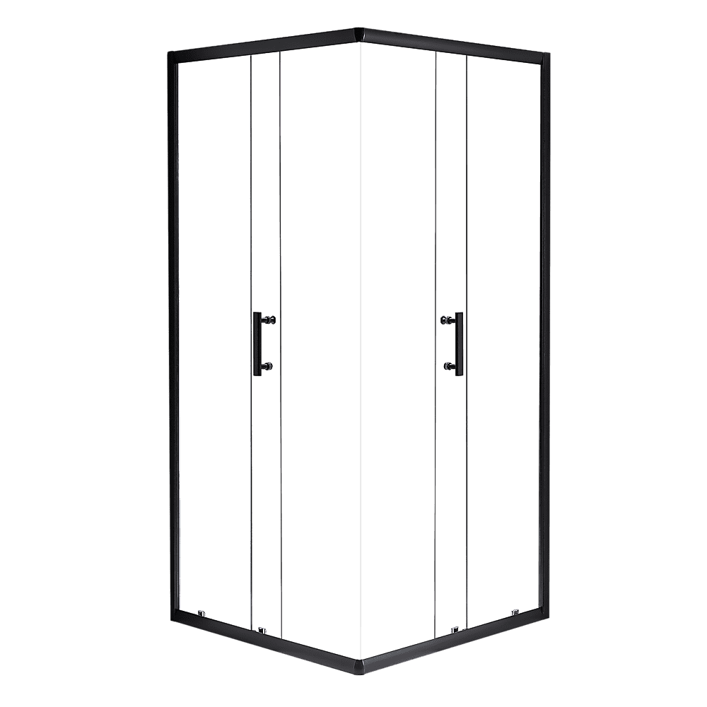 Della Francesca 1000 x 800mm Sliding Door Shower Screen with Nano Safety Glass - Perfect for Modern Bathrooms & Spa-Like Showers