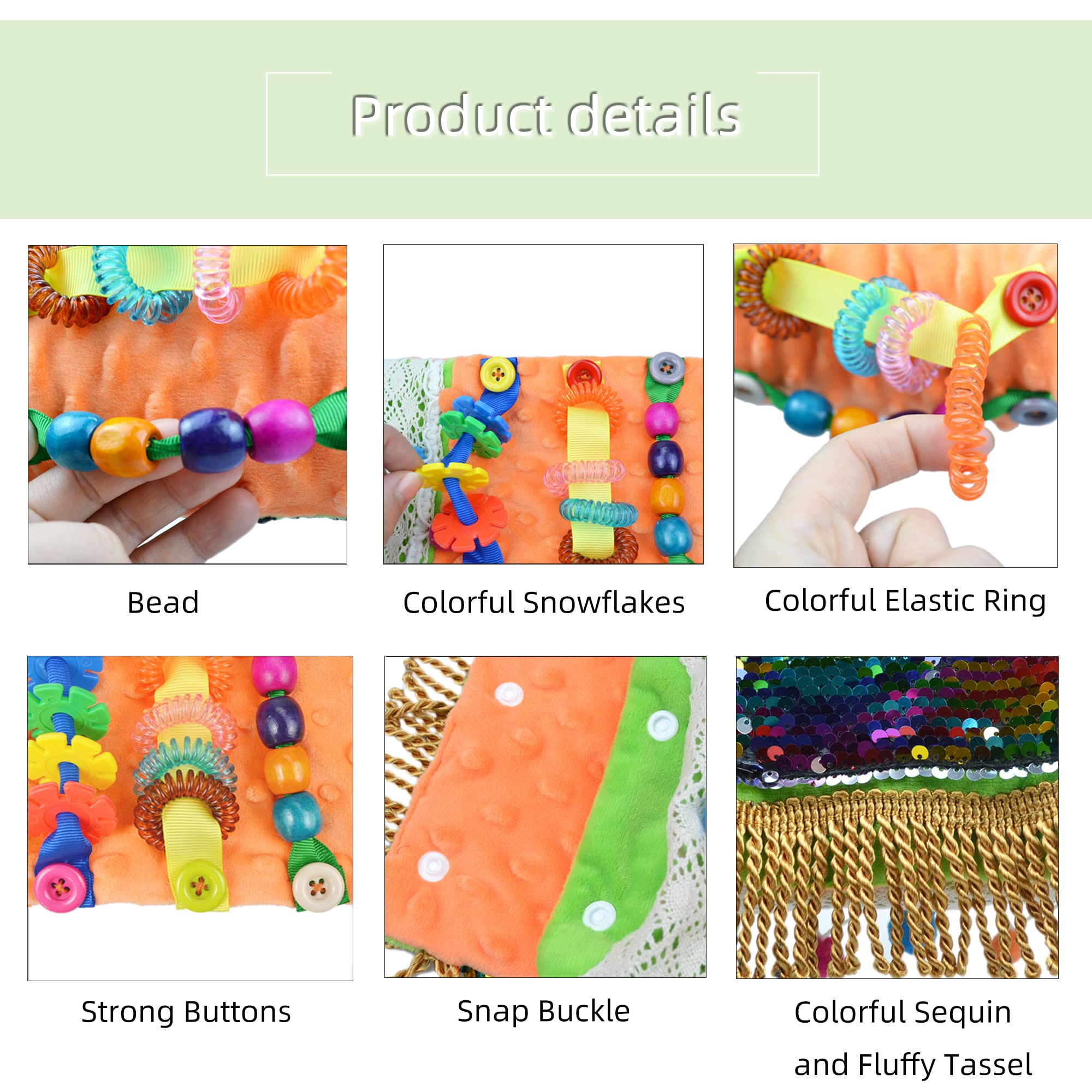 Sensory Toys for Alzheimer's and Dementia Patients - Anxiety Relief Fidget Wrist Cuff & Arm Pillow for Autism, Stress, and Cognitive Therapy - Perfect for Calming, Therapy Sessions, and Home Care