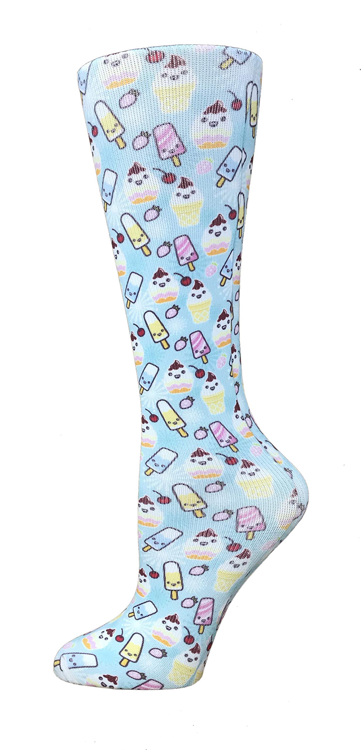 Best 10-18 mmHg Graduated Compression Socks for Circulation & Pain Relief - Perfect for Travel, Running & Nurses