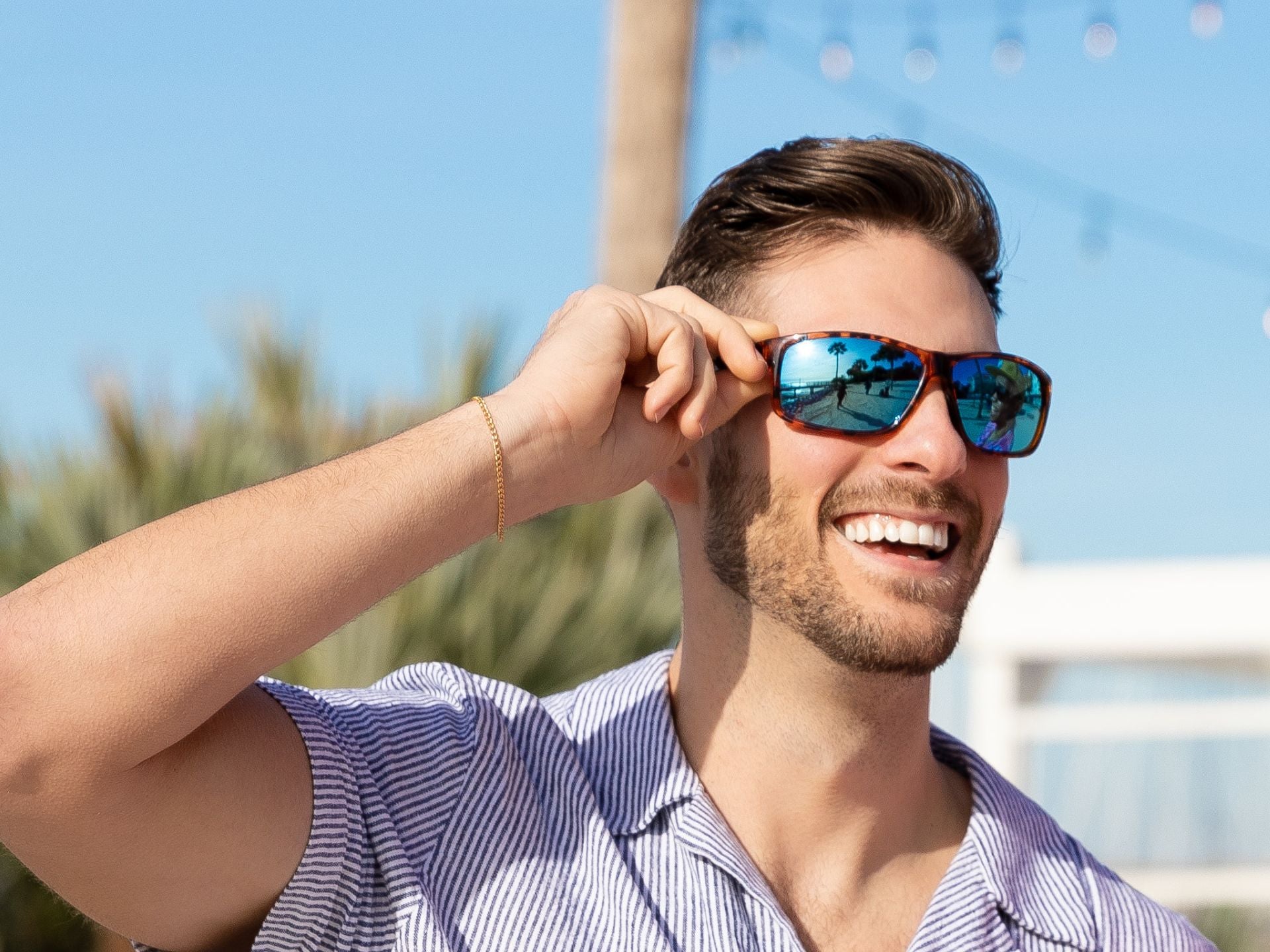 Eddie's Sport Floating Sunglasses for Men & Women - Polarized UV Protection Swim Goggles for Swimming, Fishing, Boating & Water Sports
