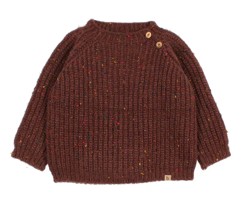 BUHO BOTONATO JUMPER for Baby Boys & Girls (18-24 Months) - Soft Cotton Romper for Playtime & Casual Outings