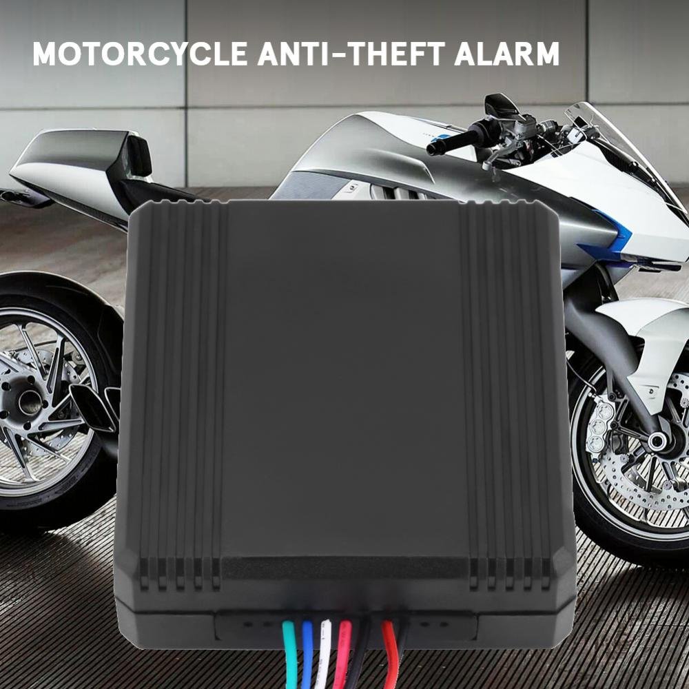 Anti-Theft Scooter Alarm with Security Sensor - Waterproof Motorcycle Alarm for Scooters & Bikes | Perfect for Urban Commuting & Parking Safety