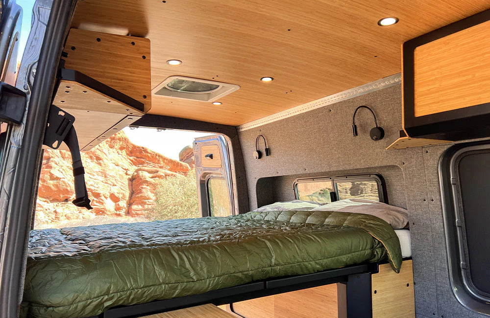 Rigwell Nomad Murphy Bed with EcoFlow 5kWh Power Station Bundle - Space Saving Wall Bed & Portable Power Solution for Tiny Homes, RVs, and Off-Grid Living