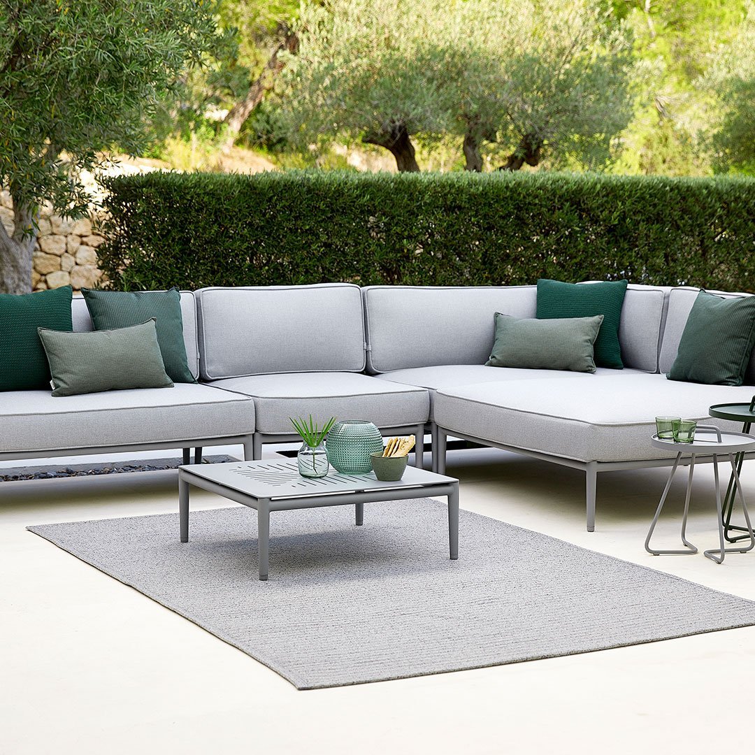 Premium Conic Outdoor Modular Sofa Set - Waterproof & UV Resistant Patio Furniture for Backyard, Garden, Poolside - Comfortable Sectional Couch with Adjustable Configurations