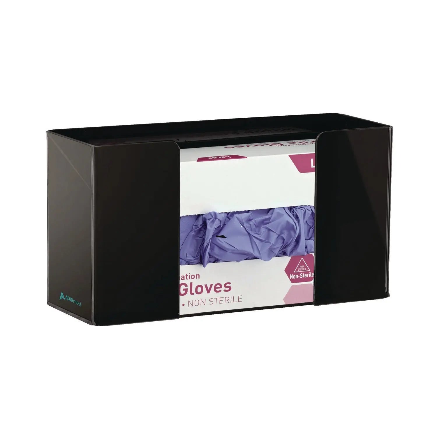 AdirMed Acrylic Glove Dispenser - Single Box Capacity (10.2