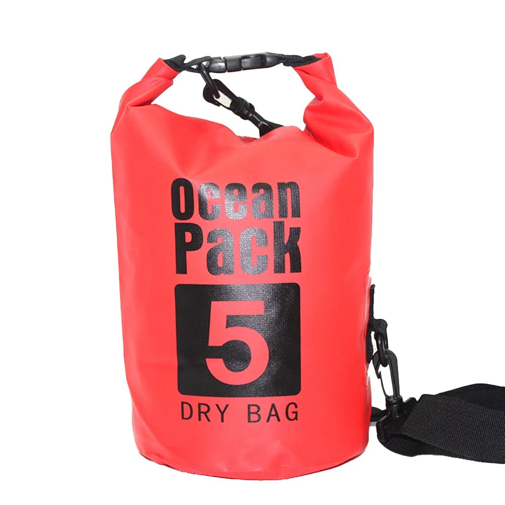 ICEGREY Waterproof Dry Bag 5L/10L/20L/30L - Floating Roll Top Sack for Kayaking, Rafting, Boating, Swimming | Camping, Hiking, Beach, Fishing Gear | Keep Belongings Dry in Water Sports & Outdoor Activities
