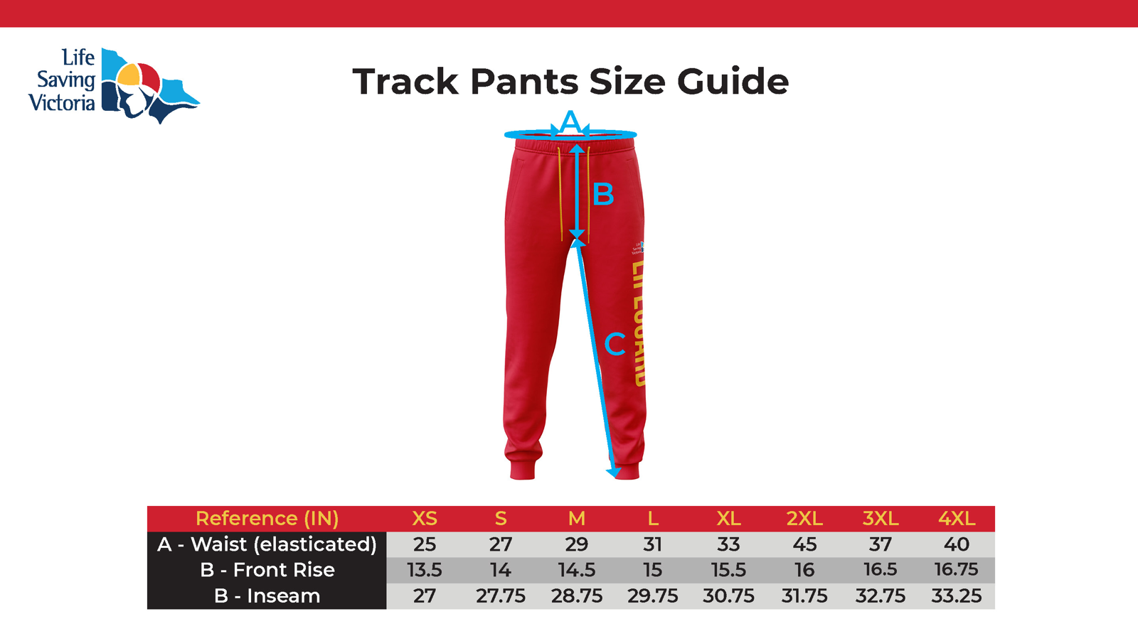 Unisex Pool Lifeguard Track Pants - Comfortable Swimwear for Lifeguards & Water Sports | Perfect for Beach, Poolside & Aquatic Activities