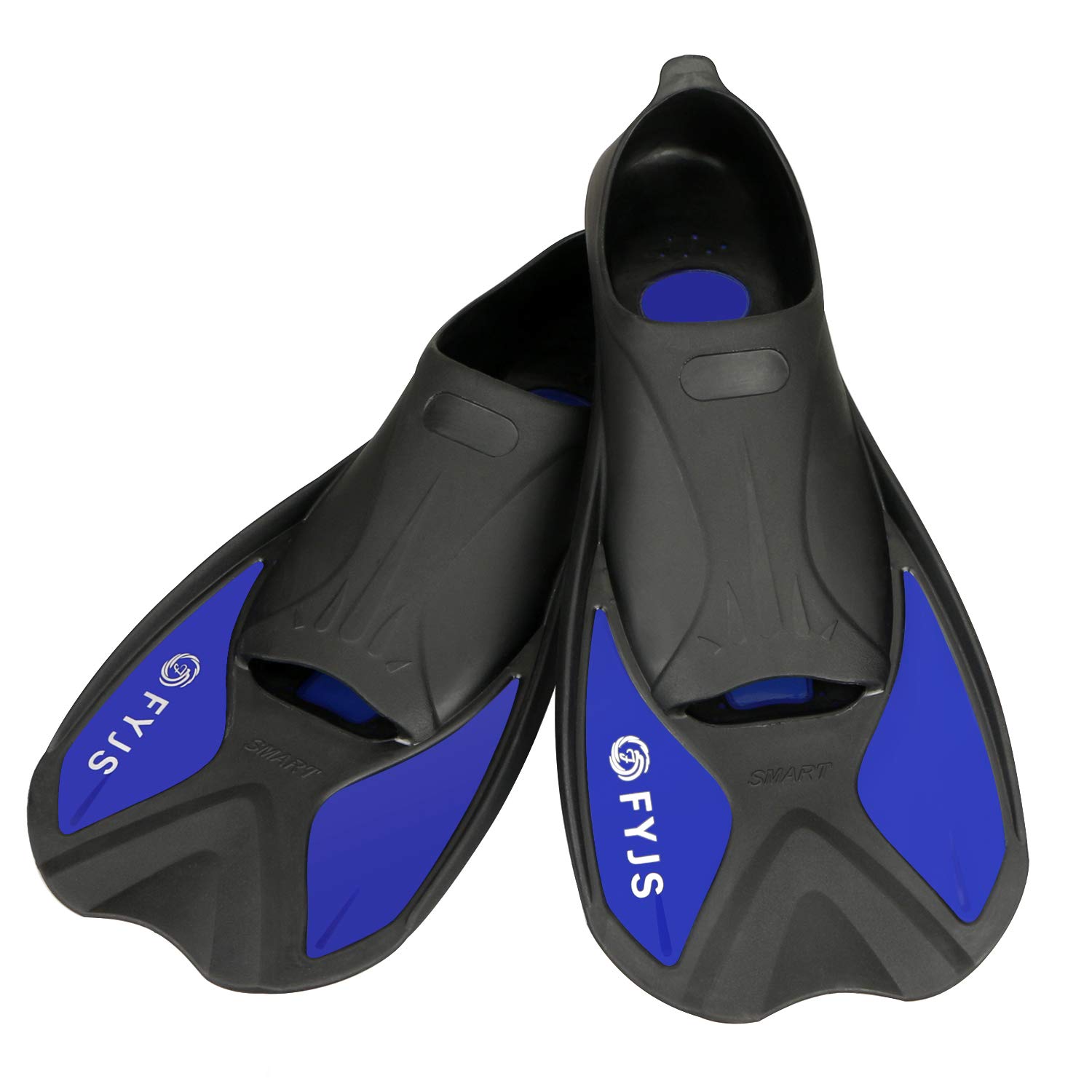 Compact Travel Swim Fins for Adults - Short Diving Flippers with Mesh Carry Bag - Perfect for Snorkeling, Pool Training & Beach Vacations