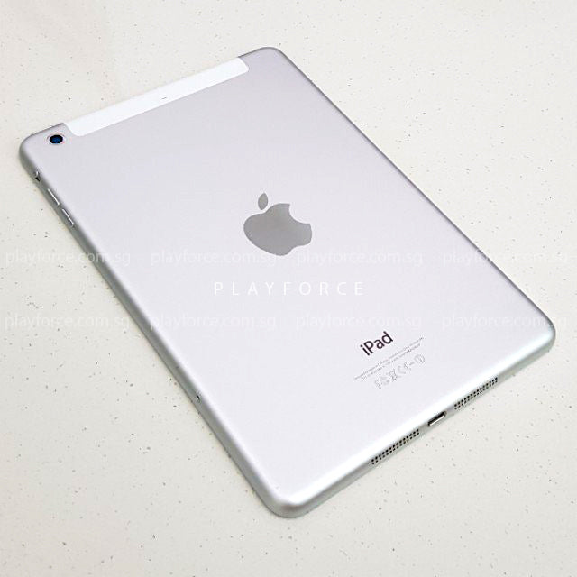 Apple iPad Mini 1 (32GB, Wi-Fi + Cellular, Silver) - Compact Tablet for Work, Travel & Entertainment | Fast Performance & Portable Design