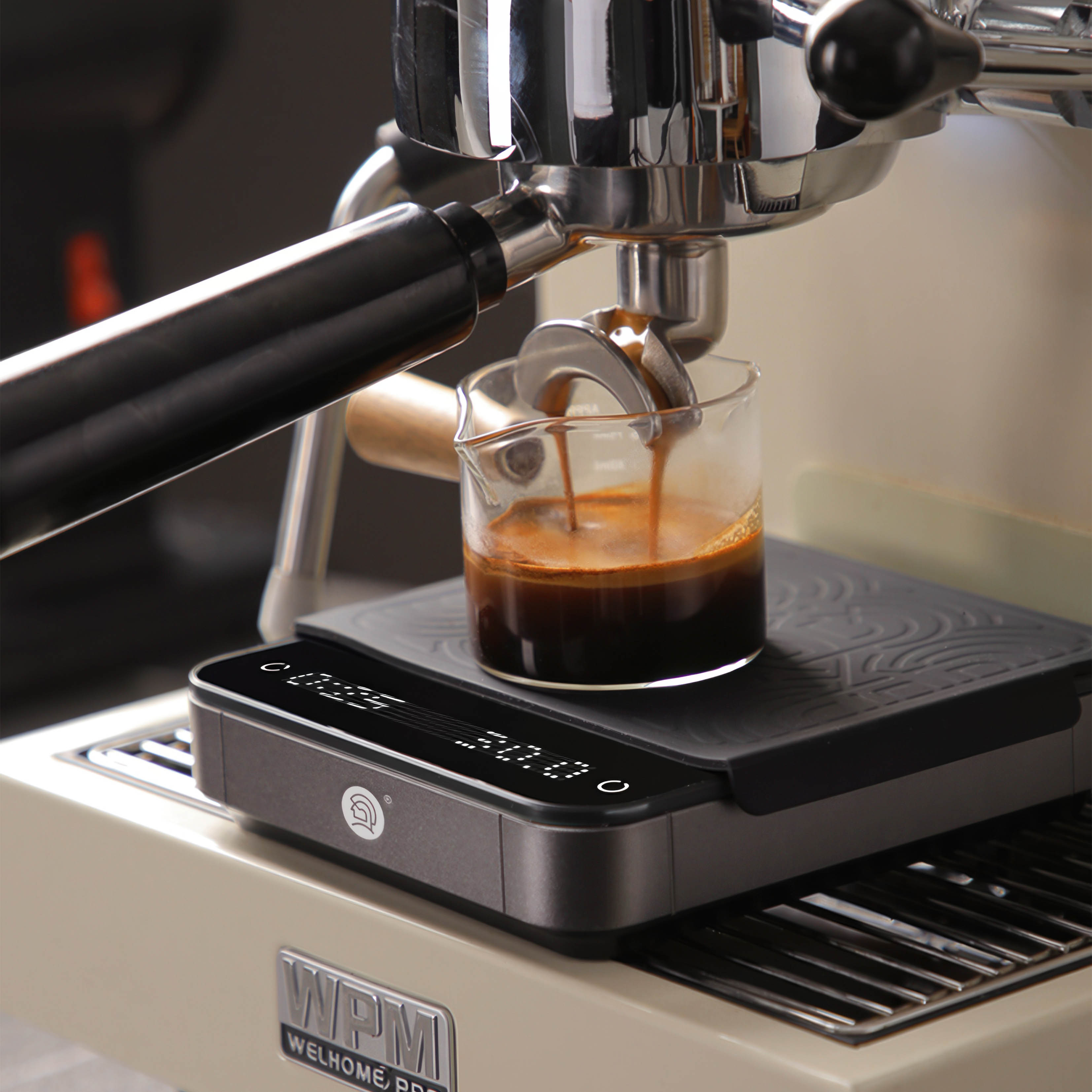E Smart Digital Coffee Scale with Timer - High Precision 0.1g Resolution for Pour Over, Espresso & French Press Brewing | Perfect for Home Baristas & Coffee Enthusiasts