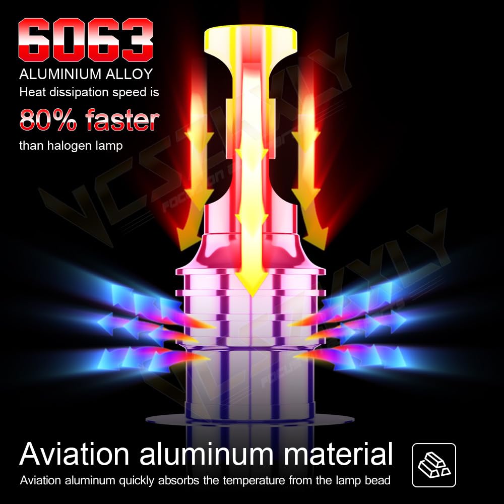 Yamaha Raptor 350 660R 700 700R Headlight Bulbs Replacement - P15D H6 H6M Fog Light Bulbs 12000 Lumens 6000K White 55W - Plug and Play 2-Pack - Perfect for Off-Roading & Night Riding